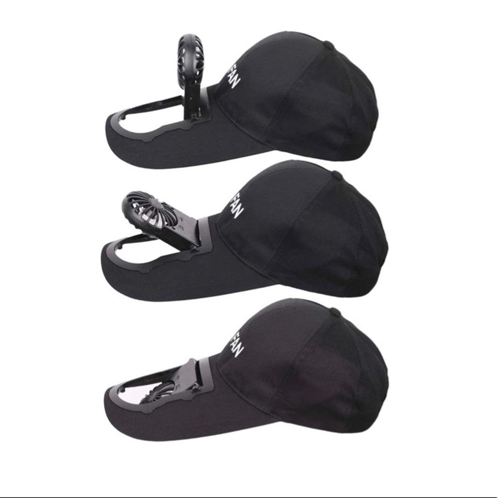 USB CHARGING FAN HAT